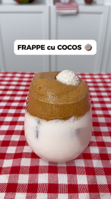 Rețetă | Frappe cu Cocos