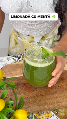 Rețetă | Limonadă cu Mentă