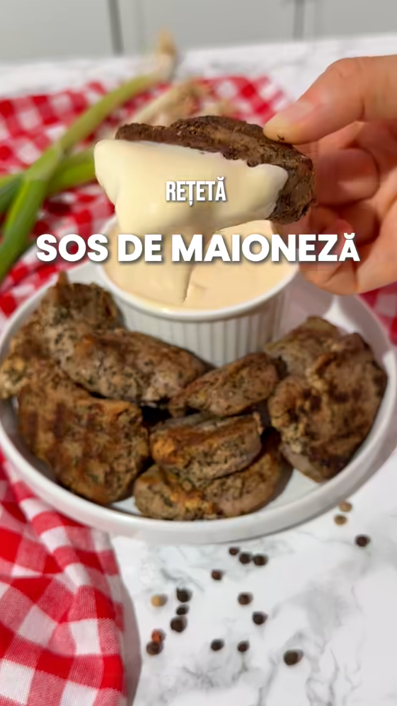 Rețetă | Sos de maioneză la blender
