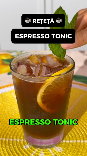 Rețetă | Espresso Tonic