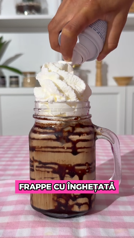 Rețetă | Frappe cremos cu înghețată de vanilie