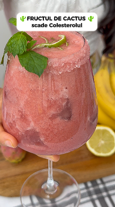 Reteta-Smoothie cu Fruct de Cactus