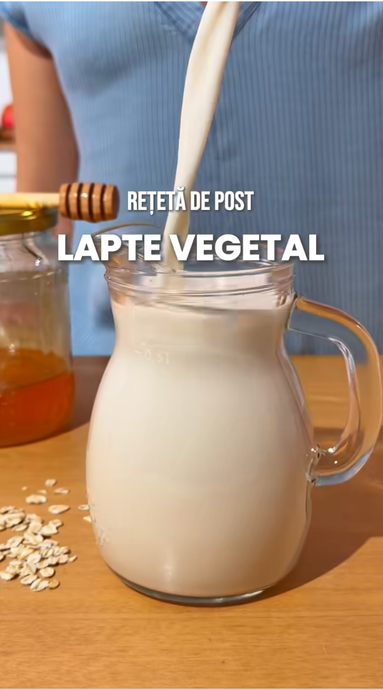 Rețetă | Lapte vegetal din ovăz
