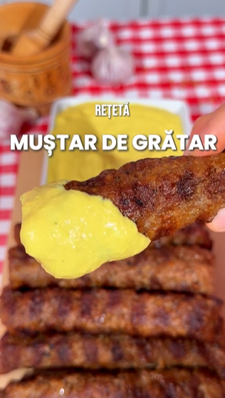 Rețetă | Muștar de grătar