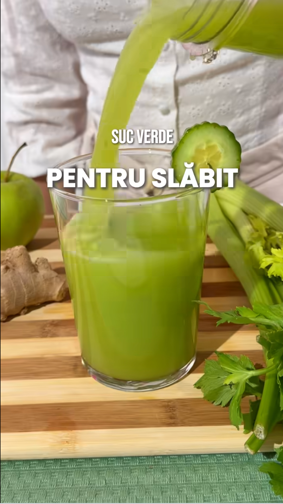 Rețetă | Suc verde pentru slăbit