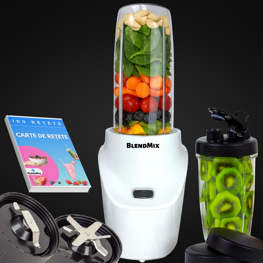 Blender multifunctional Blendmix 2 pentru bucatarie culoare alb