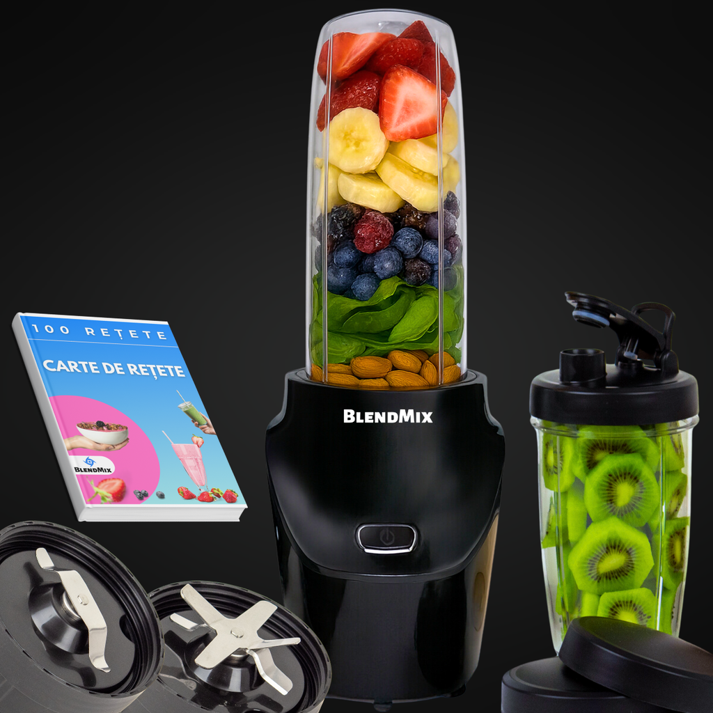 Blender multifunctional Blendmix 2 pentru bucatarie culoare negru